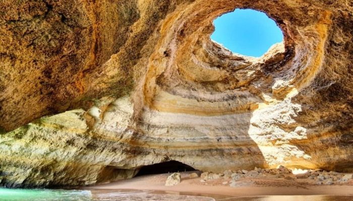 Benagil Cave - top picture